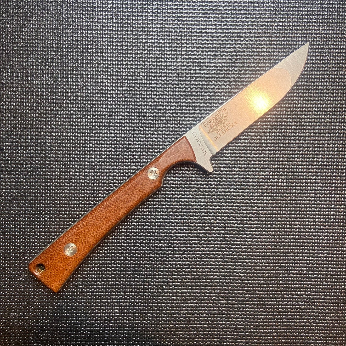 FeatherFin - Westinghouse Canvas Micarta