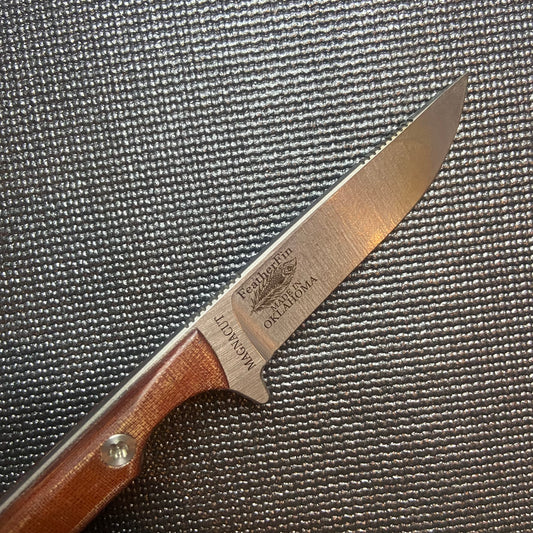 FeatherFin - Linen Micarta