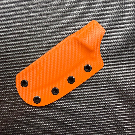 Mule Team Sheath - Orange Carbon Texture